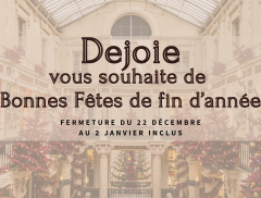 Dejoie vous souhaite de bonnes fêtes de fin d'année